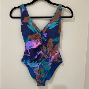 Shade & Shore Multi-Color Women’s swimsuit One-Piece Swimsuit size Small
